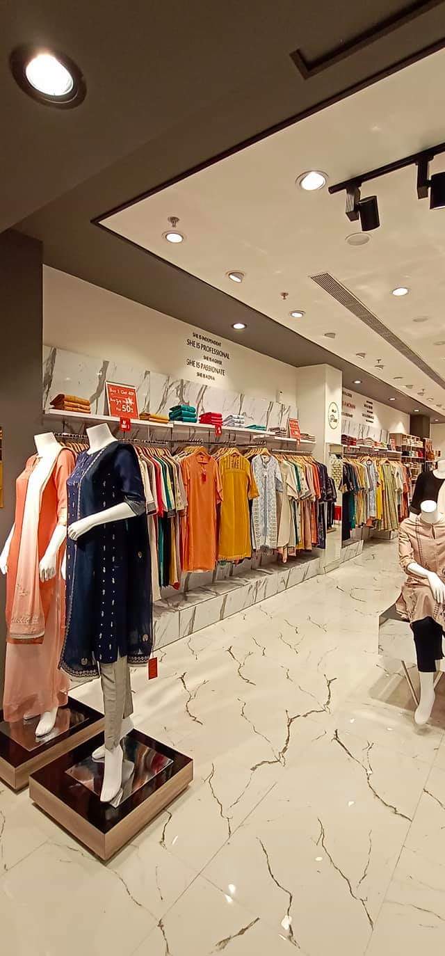 Retail store interior