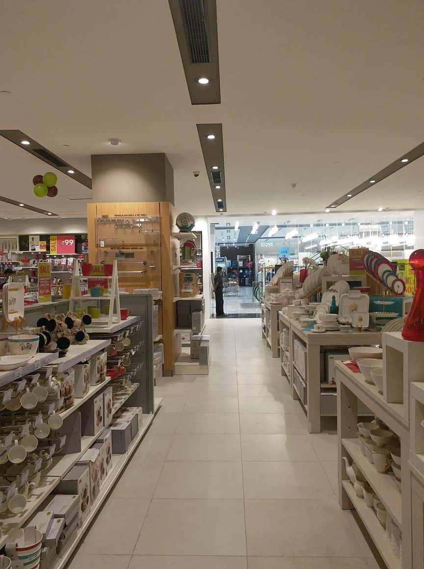 Retail store interior