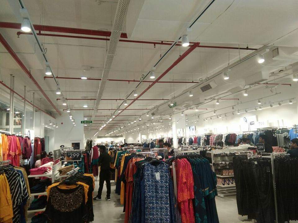 Retail store interior
