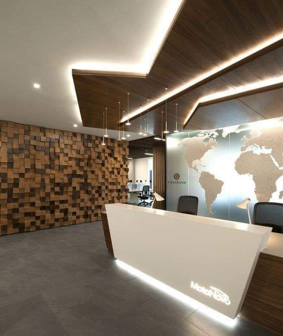 reception interior design